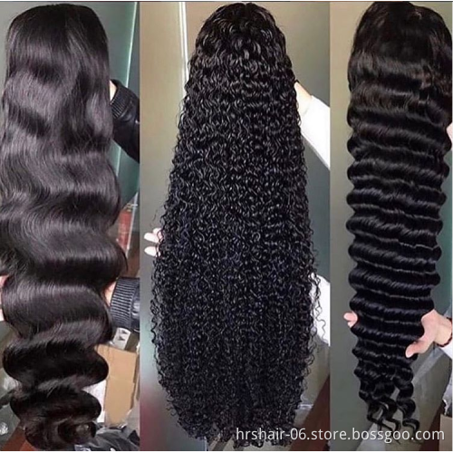 2021 Li&Queen New Fashion hot sell Brazilian real 100% human remy virgin hair lace front straight ombre color Wigs